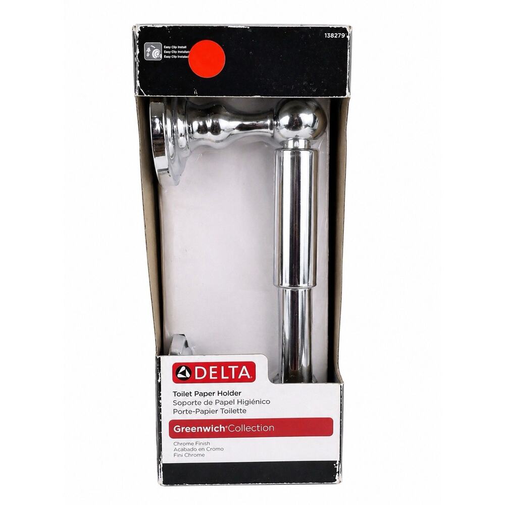 DELTA - Greenwich Collection - Toilet Paper Holder - Chrome Finish - #138279